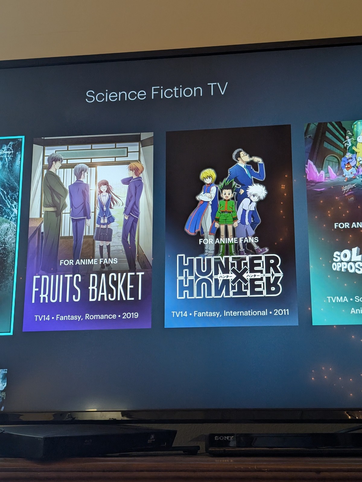 Ah yes, the quintessential science fiction shows
