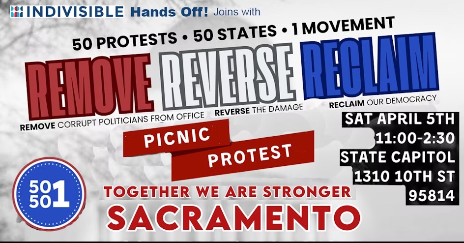 Sacramento 4/5 Protest Current Time and Location