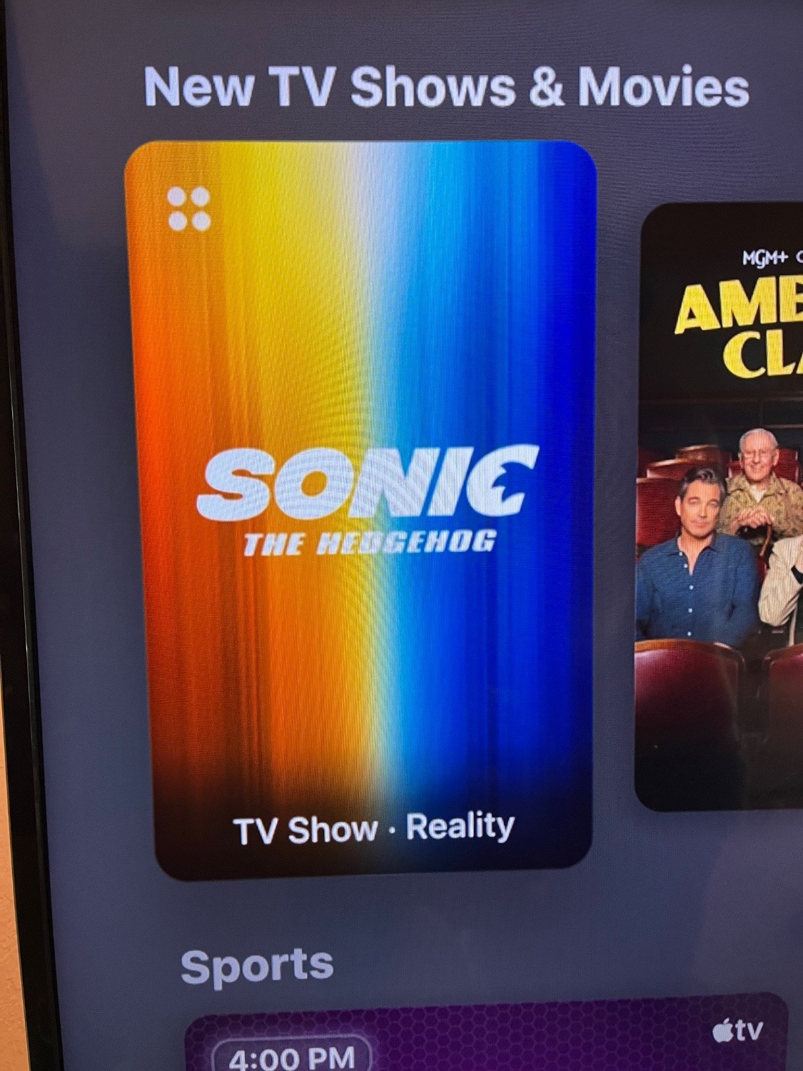 Maybe it's a dating show?