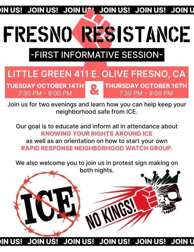 Resist ICE Info Sessions