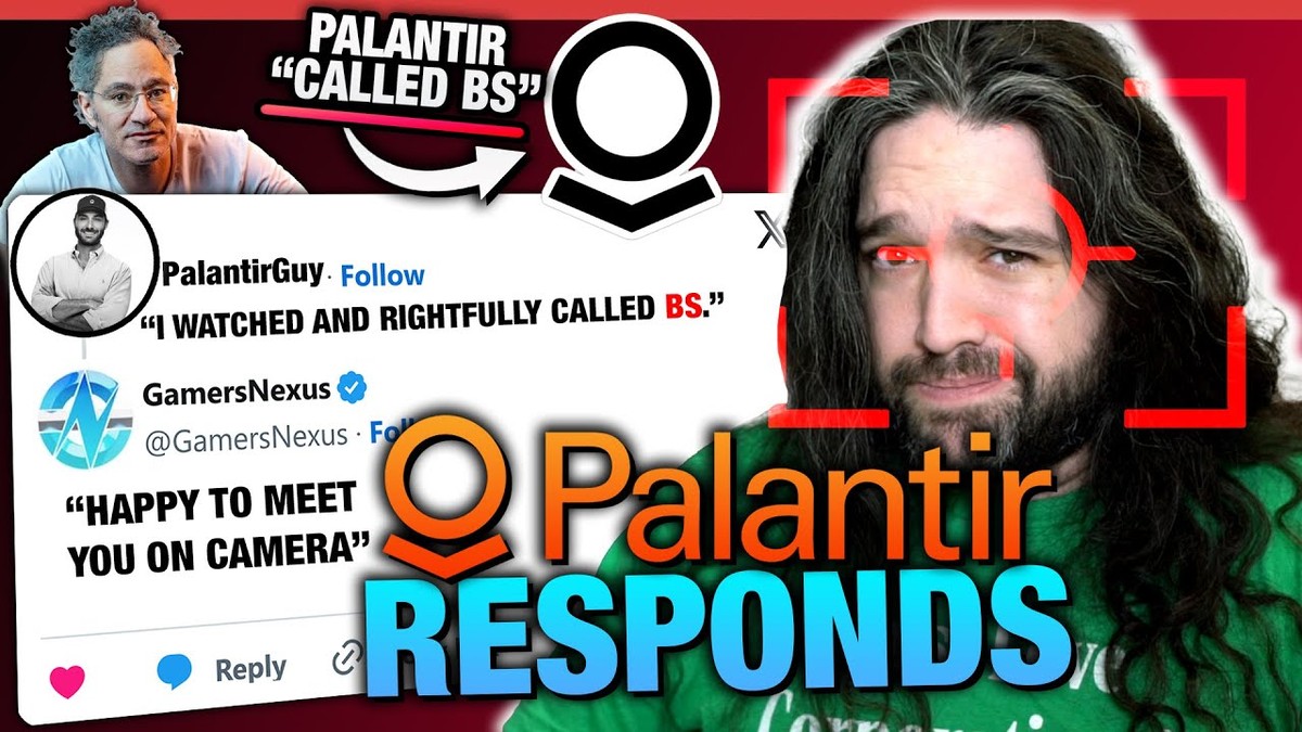 Palantir Crashes Out in Response to GN