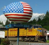 World's Largest Egg, Winlock, Washington