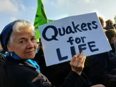Quakers take silent protest from Scotland Yard to parliament