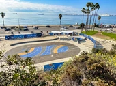 With shades up, Junipero Beach Sports Court—roller rink included—set to open Feb. 22 | Longbeachize
