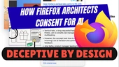 Architecting Consent for AI: Deceptive Patterns in Firefox Link Previews
