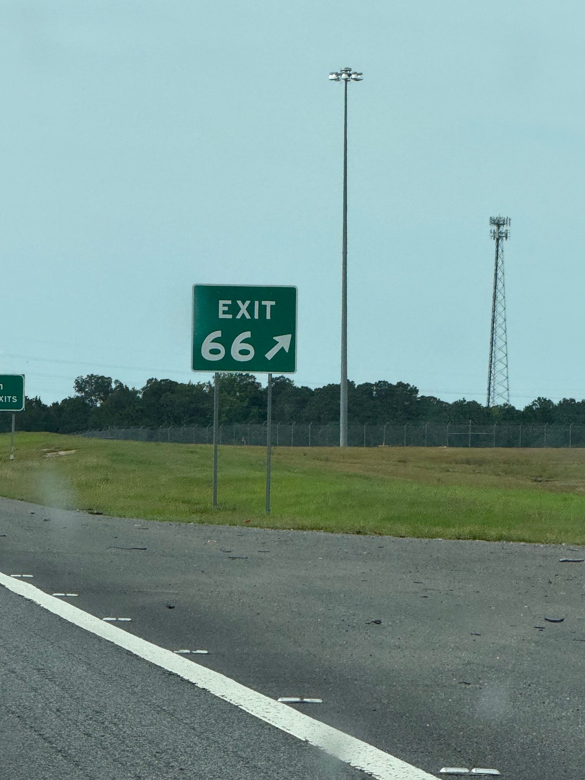 The Interstate Exit 66 Near Me Uses Two Upside Down "9"s.